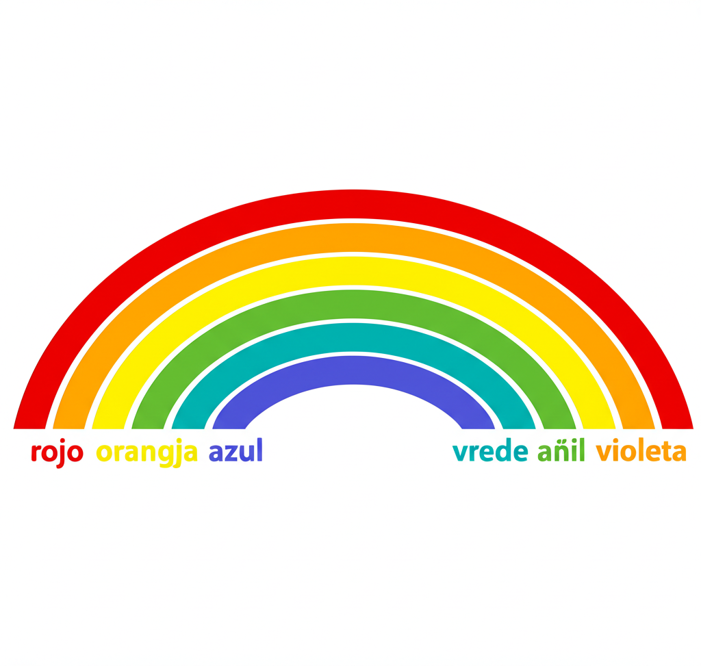 Colores (Colors in Spanish)